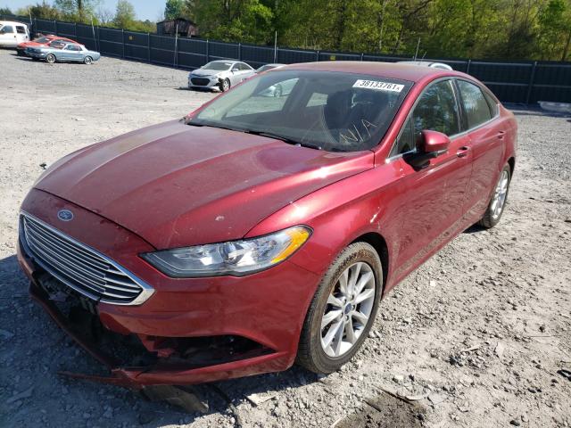 Photo 1 VIN: 3FA6P0HD8HR118764 - FORD FUSION SE 