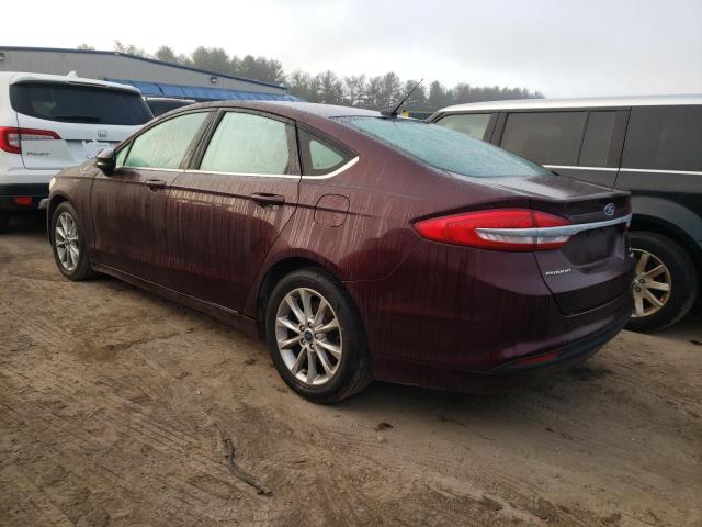 Photo 2 VIN: 3FA6P0HD8HR249449 - FORD FUSION SE 