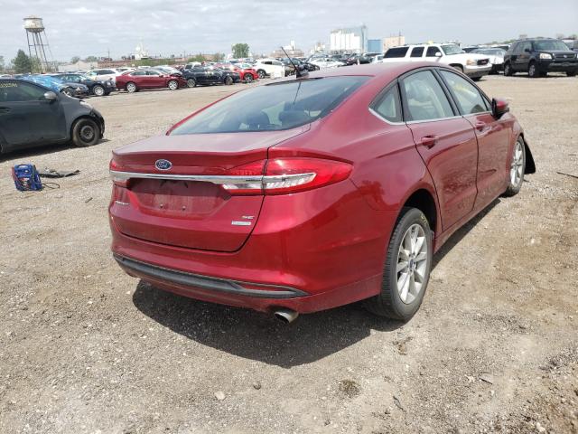 Photo 3 VIN: 3FA6P0HD8HR263156 - FORD FUSION SE 