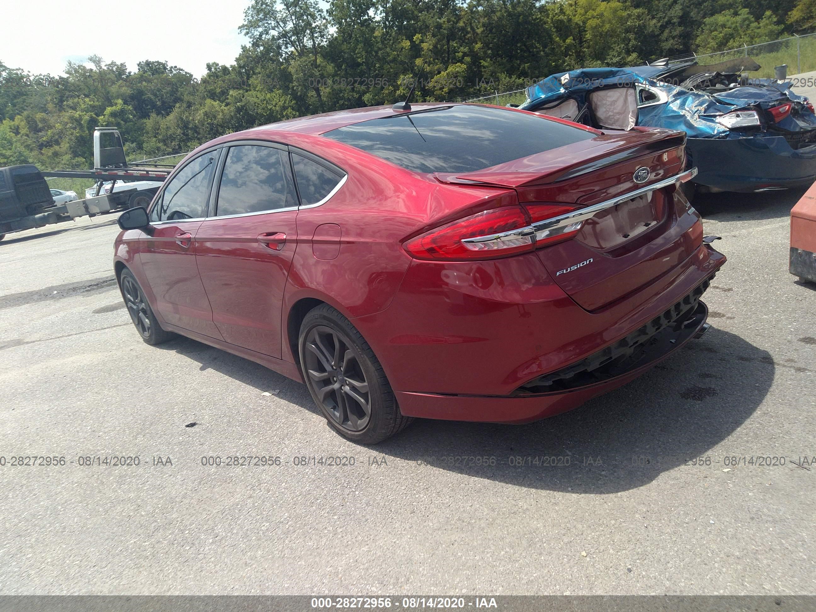 Photo 2 VIN: 3FA6P0HD8JR229174 - FORD FUSION 