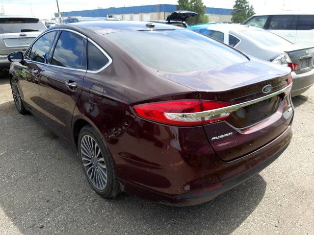 Photo 2 VIN: 3FA6P0HD8JR262109 - FORD FUSION SE 