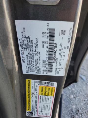 Photo 11 VIN: 3FA6P0HD8JR272865 - FORD FUSION SE 