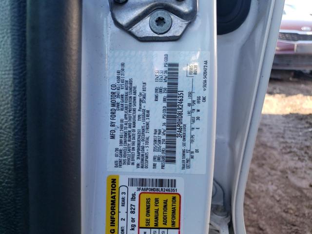 Photo 11 VIN: 3FA6P0HD8LR246351 - FORD FUSION 