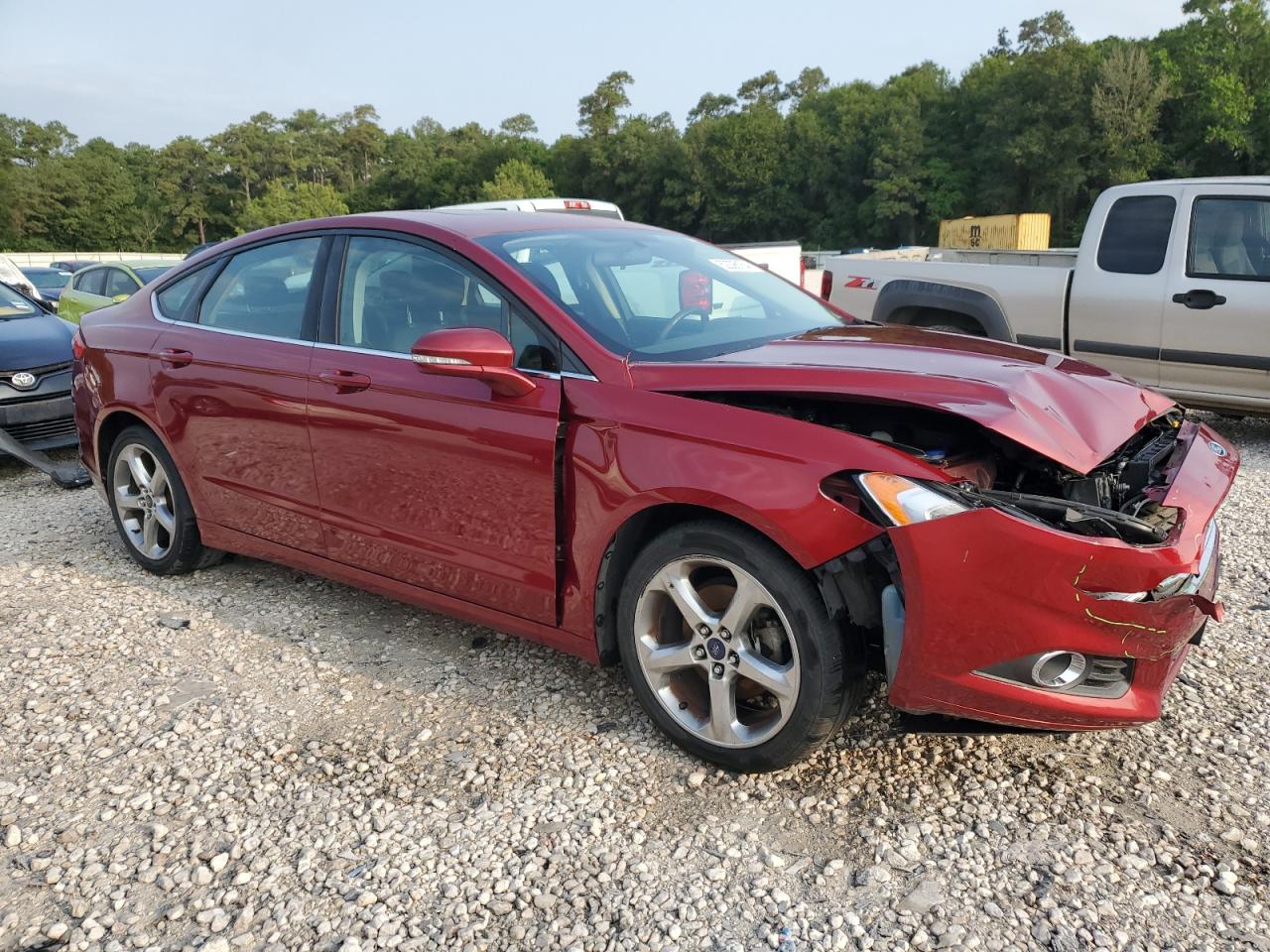 Photo 3 VIN: 3FA6P0HD9ER371328 - FORD FUSION 