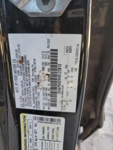 Photo 11 VIN: 3FA6P0HD9HR122810 - FORD FUSION SE 