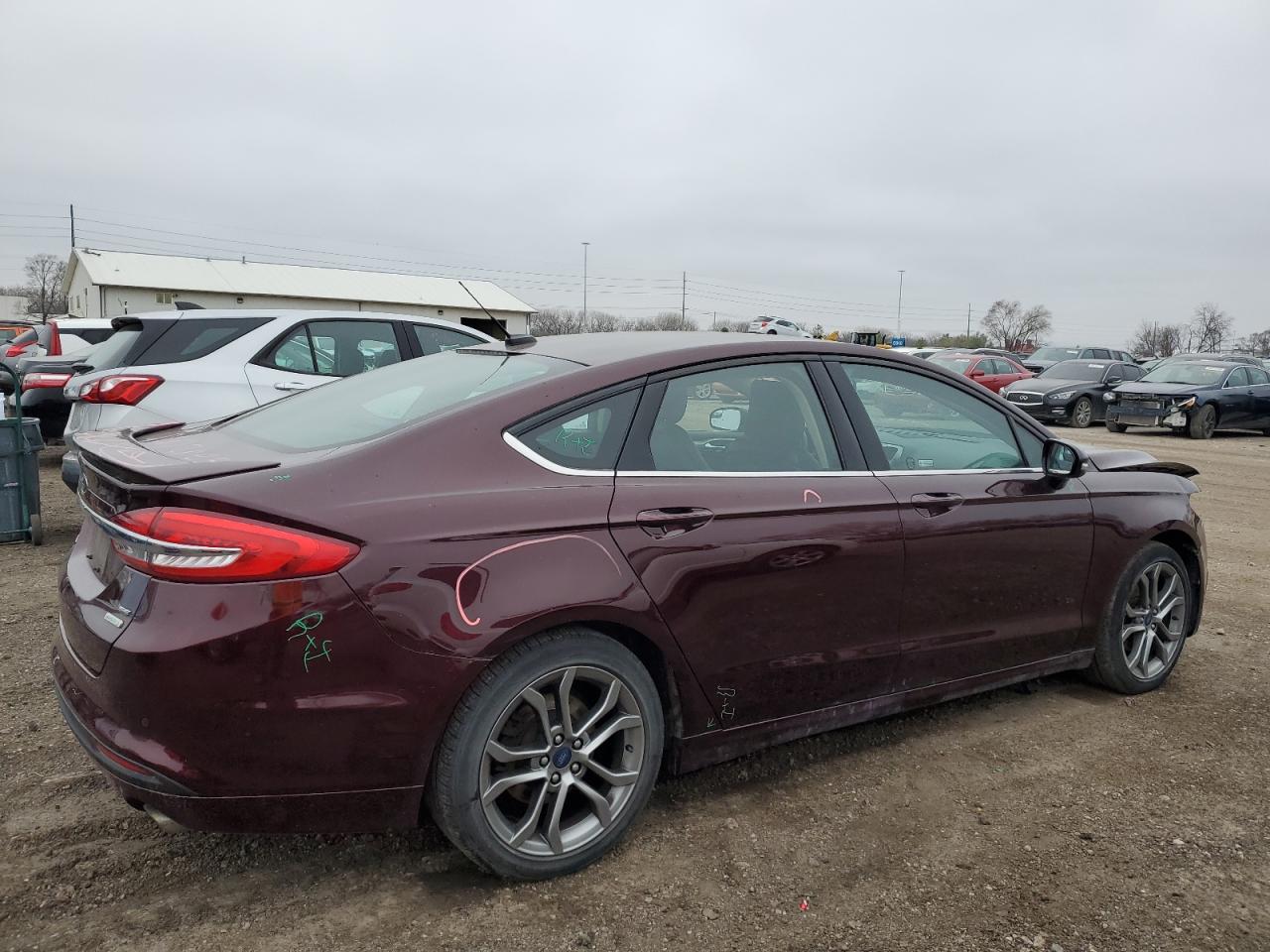 Photo 2 VIN: 3FA6P0HD9HR172994 - FORD FUSION 