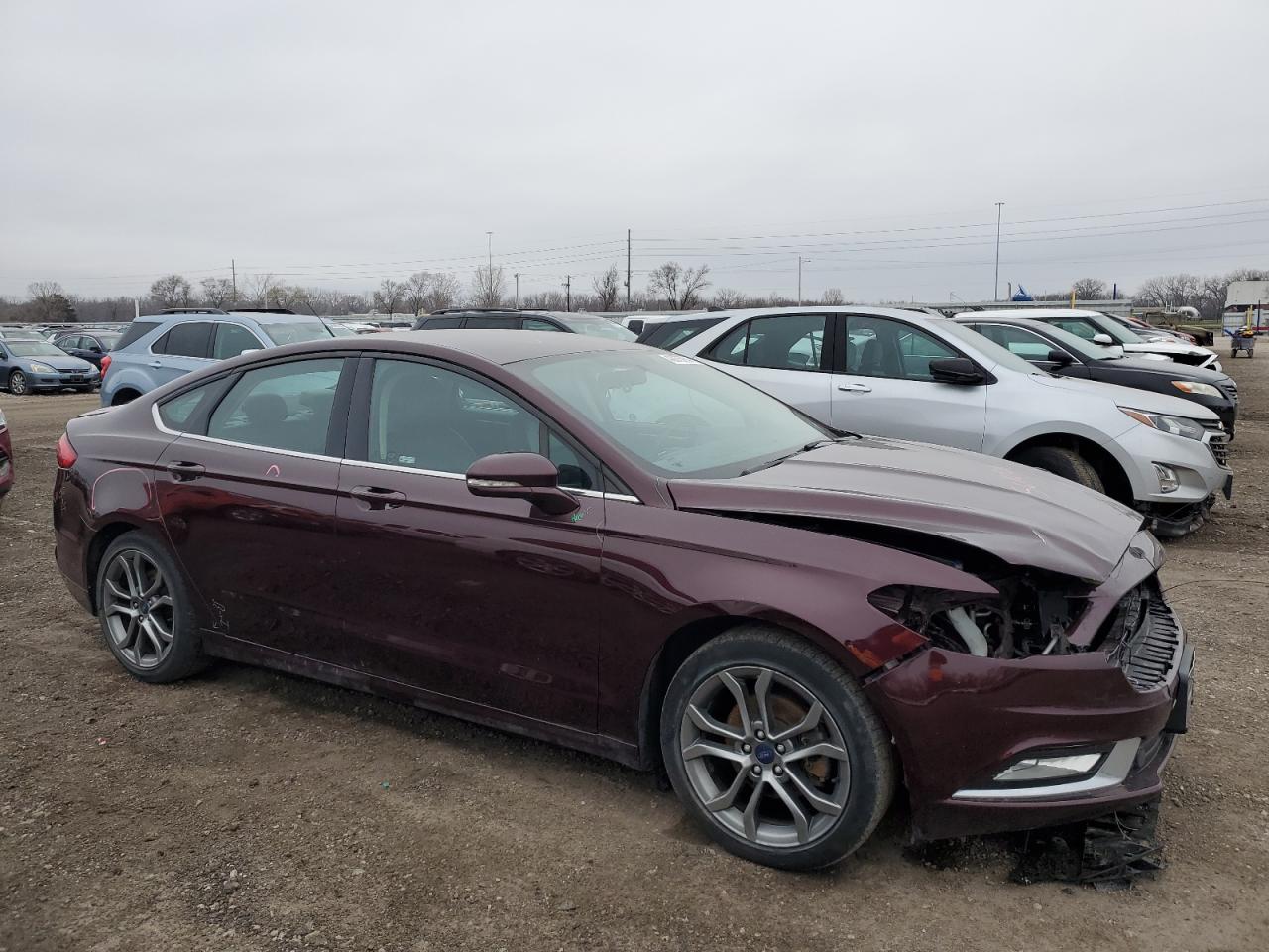 Photo 3 VIN: 3FA6P0HD9HR172994 - FORD FUSION 