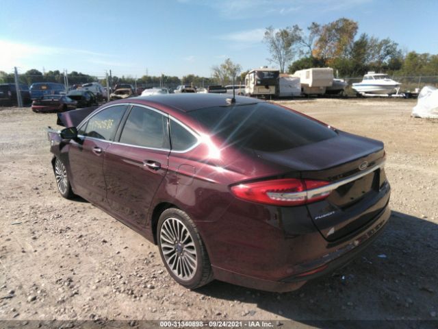 Photo 2 VIN: 3FA6P0HD9HR176303 - FORD FUSION 