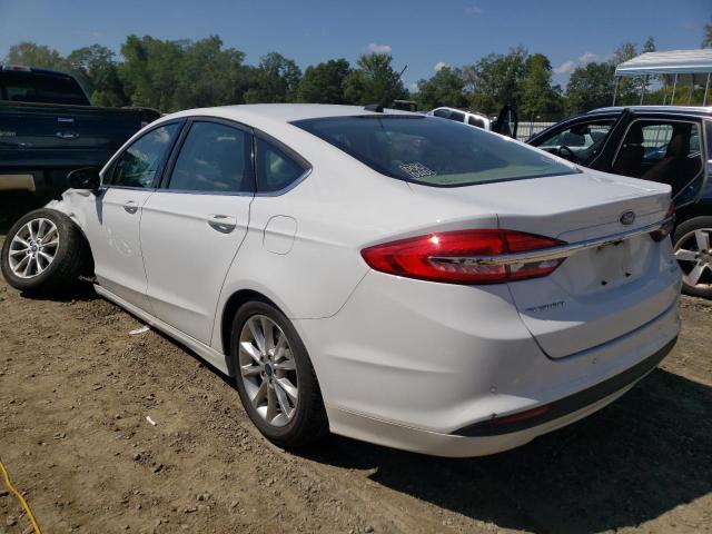 Photo 2 VIN: 3FA6P0HD9HR222406 - FORD FUSION 