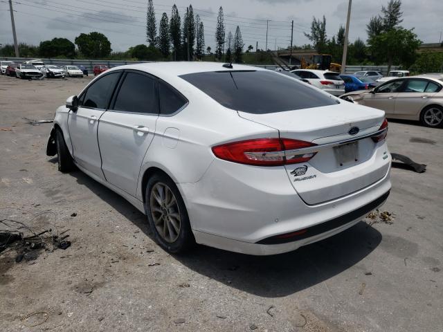 Photo 2 VIN: 3FA6P0HD9HR309562 - FORD FUSION SE 