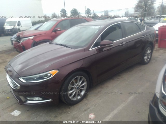 Photo 1 VIN: 3FA6P0HD9HR328709 - FORD FUSION 