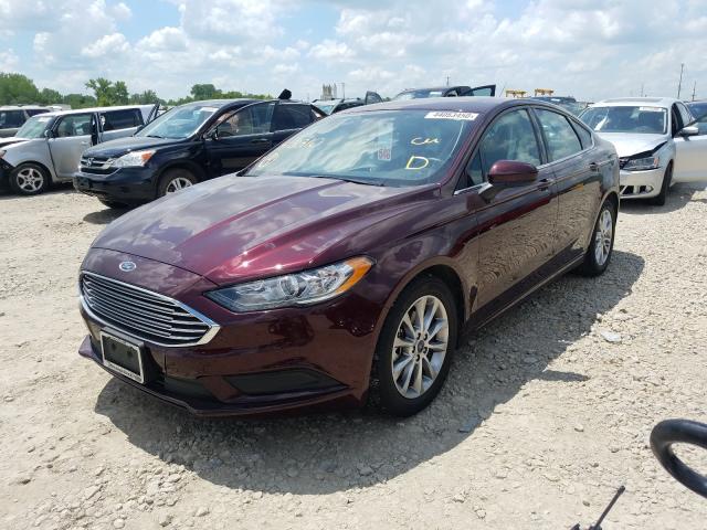 Photo 1 VIN: 3FA6P0HD9HR413310 - FORD FUSION SE 