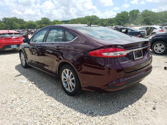 Photo 2 VIN: 3FA6P0HD9HR413310 - FORD FUSION SE 