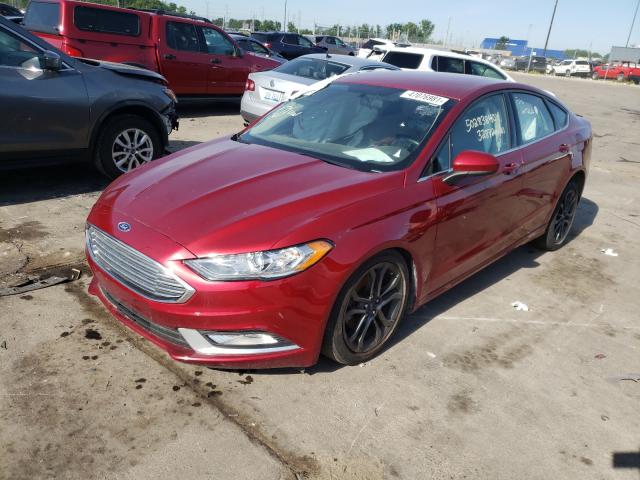 Photo 1 VIN: 3FA6P0HD9JR166201 - FORD FUSION SE 