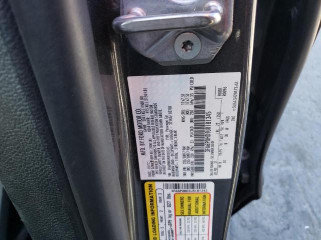 Photo 11 VIN: 3FA6P0HD9JR181345 - FORD FUSION 