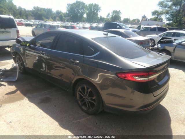 Photo 2 VIN: 3FA6P0HD9JR186609 - FORD FUSION 