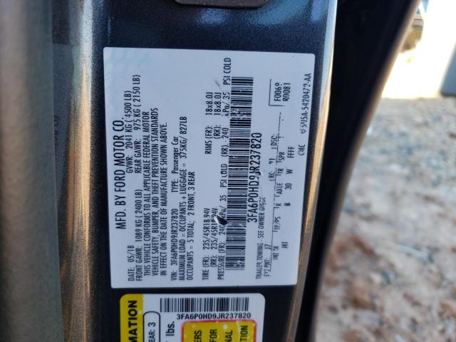 Photo 11 VIN: 3FA6P0HD9JR237820 - FORD FUSION 