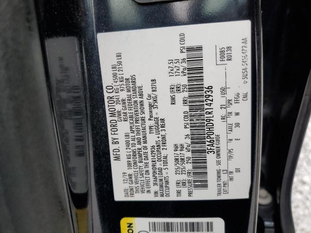 Photo 11 VIN: 3FA6P0HD9LR142936 - FORD FUSION SE 