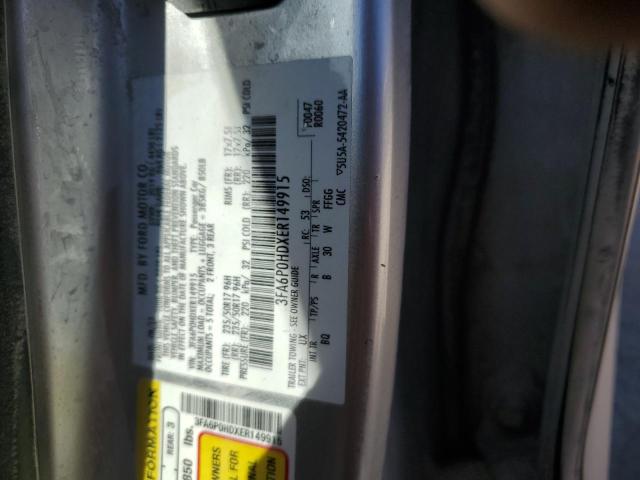 Photo 11 VIN: 3FA6P0HDXER149915 - FORD FUSION SE 