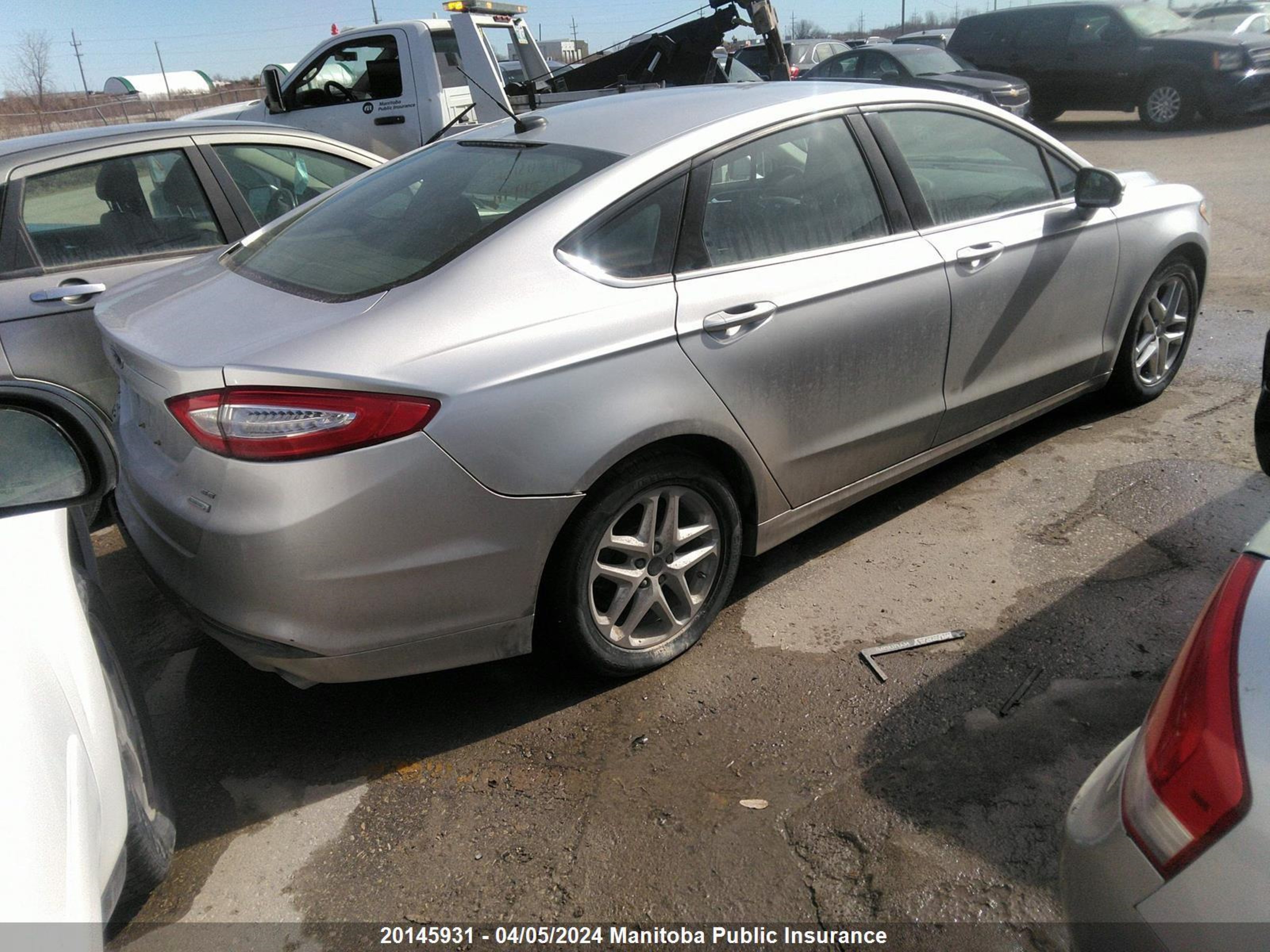 Photo 3 VIN: 3FA6P0HDXER249416 - FORD FUSION 