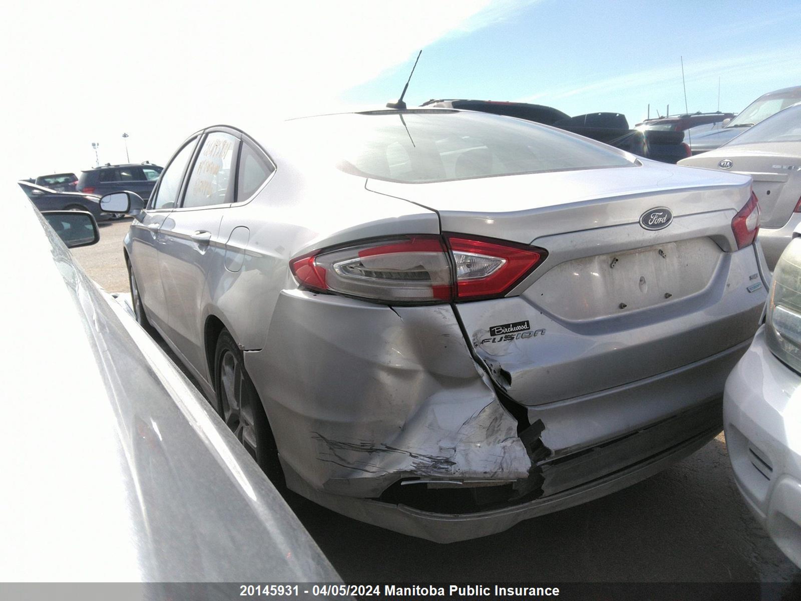 Photo 5 VIN: 3FA6P0HDXER249416 - FORD FUSION 