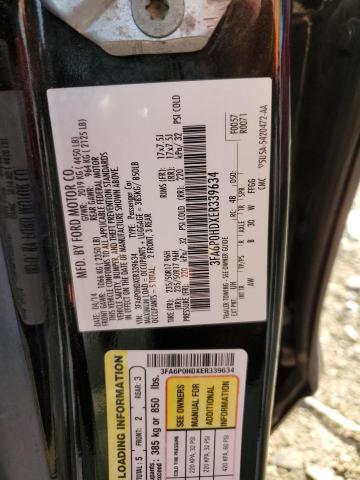 Photo 11 VIN: 3FA6P0HDXER339634 - FORD FUSION SE 