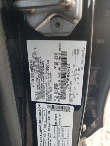 Photo 11 VIN: 3FA6P0HDXGR354654 - FORD FUSION SE 