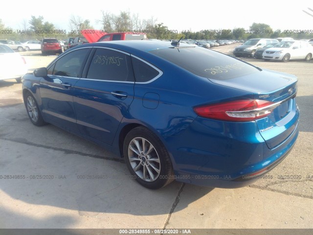 Photo 2 VIN: 3FA6P0HDXHR156707 - FORD FUSION 