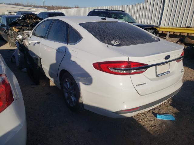 Photo 2 VIN: 3FA6P0HDXHR252403 - FORD FUSION SE 