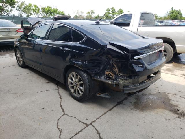 Photo 2 VIN: 3FA6P0HDXHR262333 - FORD FUSION SE 