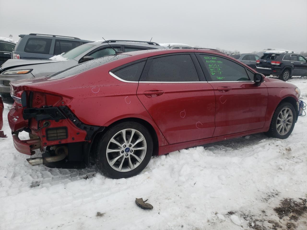 Photo 2 VIN: 3FA6P0HDXHR284123 - FORD FUSION 