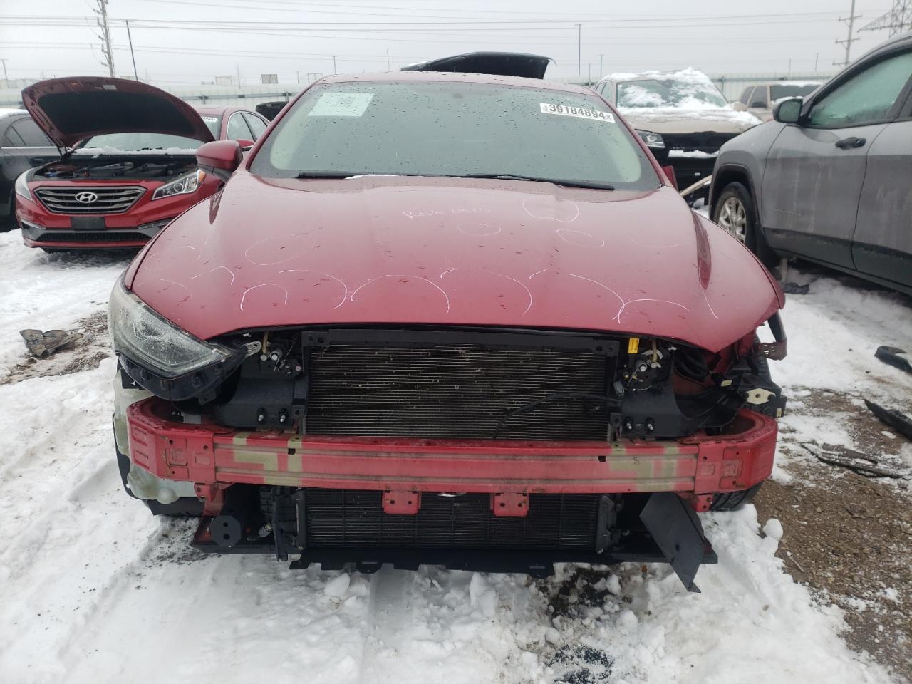 Photo 4 VIN: 3FA6P0HDXHR284123 - FORD FUSION 