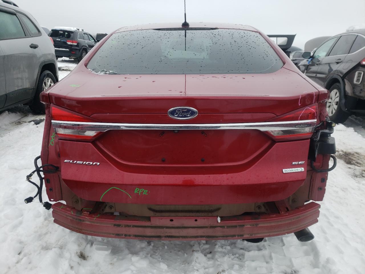 Photo 5 VIN: 3FA6P0HDXHR284123 - FORD FUSION 