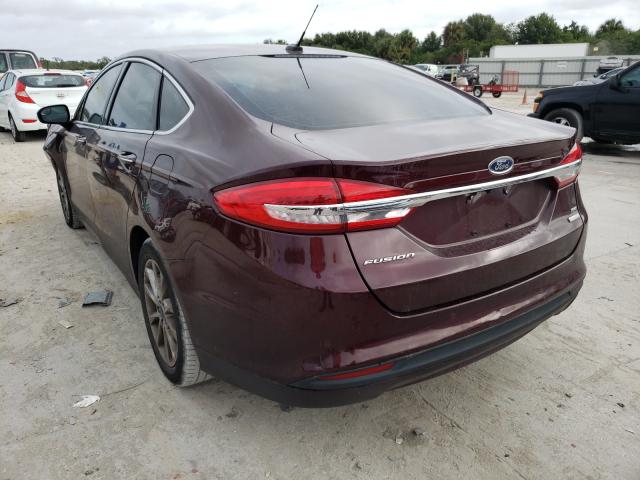 Photo 2 VIN: 3FA6P0HDXHR292271 - FORD FUSION SE 