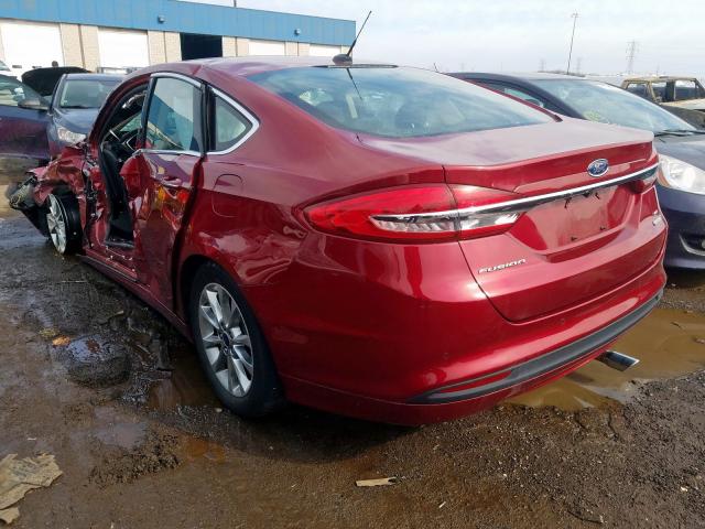 Photo 2 VIN: 3FA6P0HDXHR311076 - FORD FUSION 