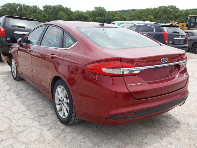 Photo 2 VIN: 3FA6P0HDXHR312308 - FORD FUSION 