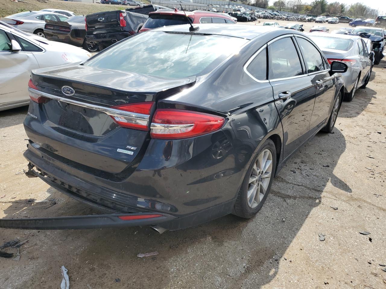 Photo 2 VIN: 3FA6P0HDXHR395500 - FORD FUSION 