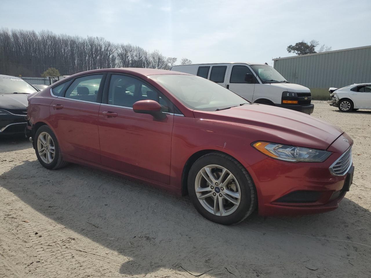 Photo 3 VIN: 3FA6P0HDXJR229760 - FORD FUSION 