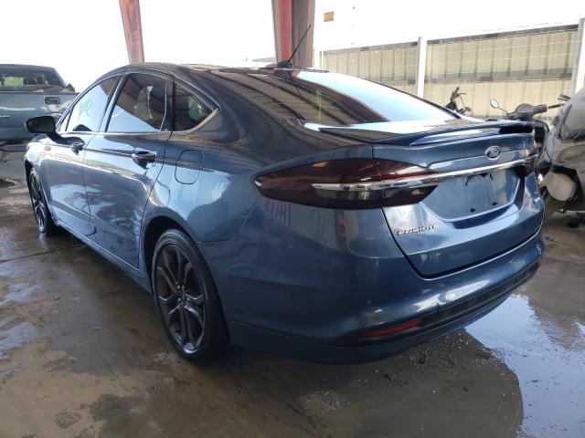 Photo 2 VIN: 3FA6P0HDXJR251497 - FORD FUSION SE 