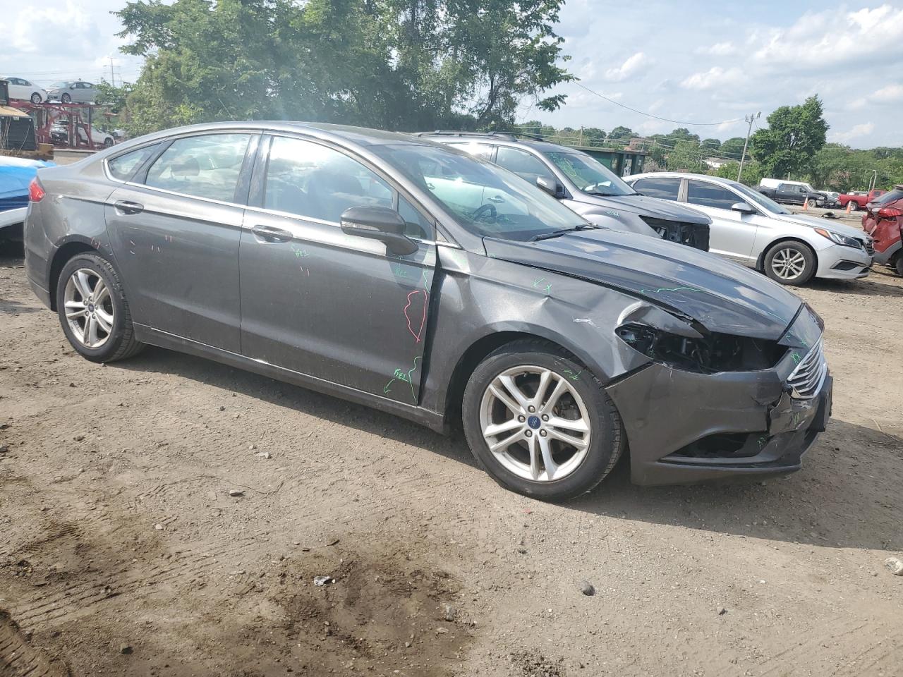 Photo 3 VIN: 3FA6P0HDXJR271653 - FORD FUSION 