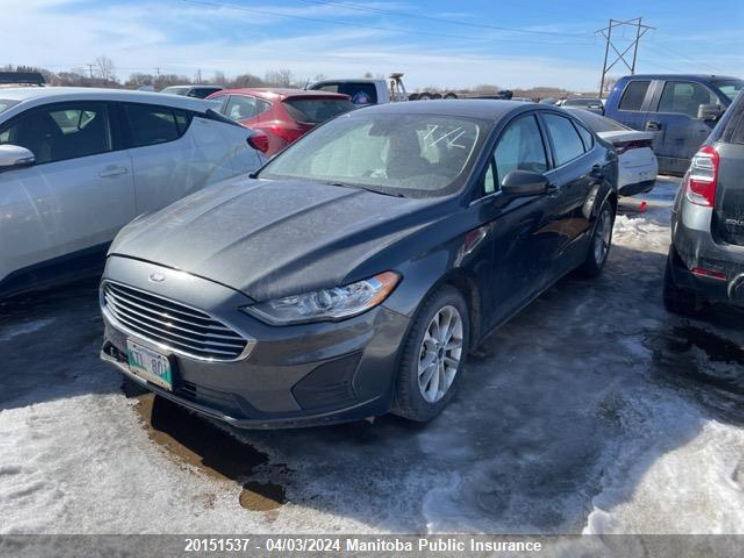 Photo 1 VIN: 3FA6P0HDXLR226635 - FORD FUSION 