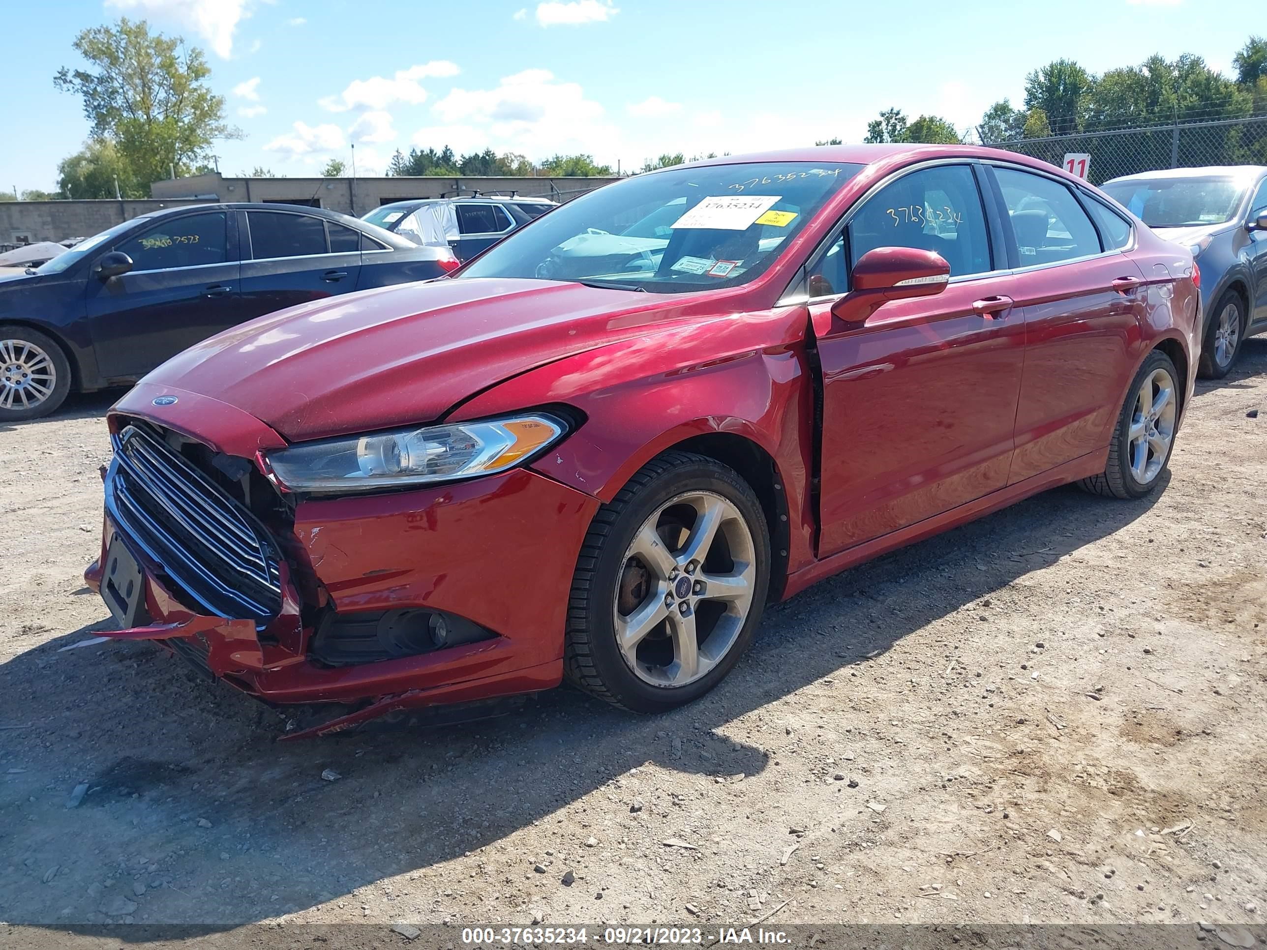 Photo 1 VIN: 3FA6P0HR0DR104931 - FORD FUSION 