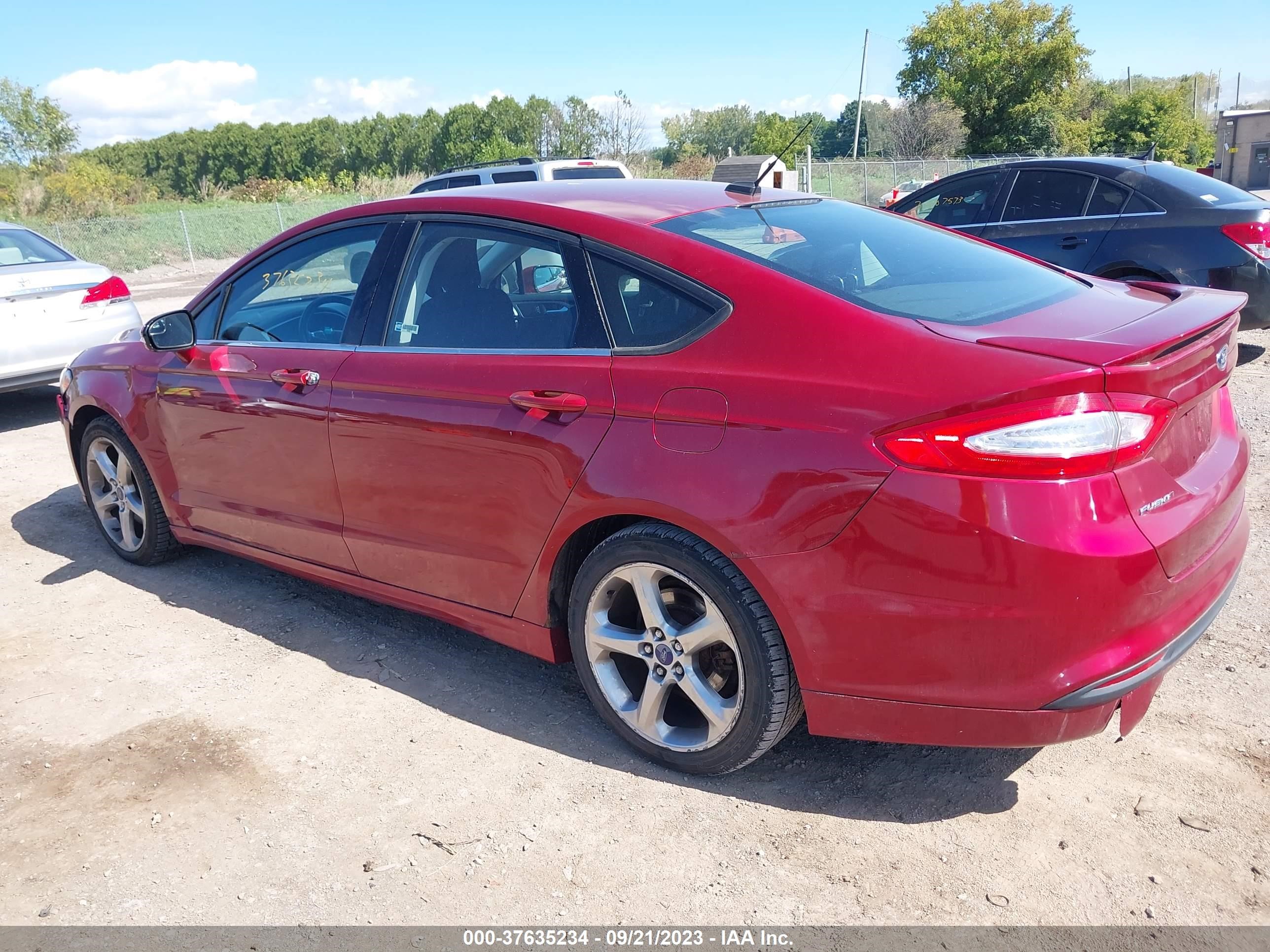 Photo 2 VIN: 3FA6P0HR0DR104931 - FORD FUSION 