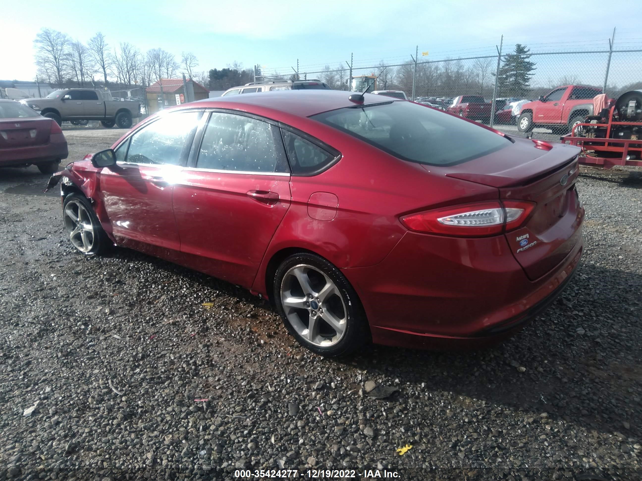 Photo 2 VIN: 3FA6P0HR0DR168225 - FORD FUSION 