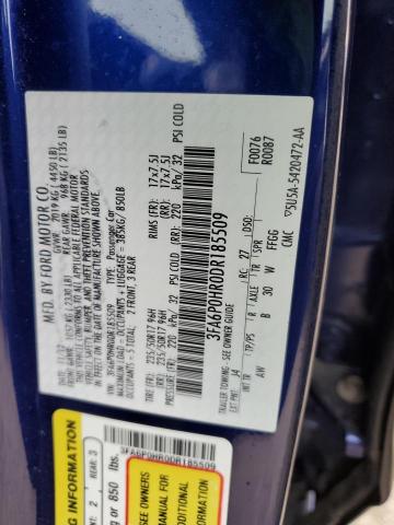 Photo 12 VIN: 3FA6P0HR0DR185509 - FORD FUSION SE 