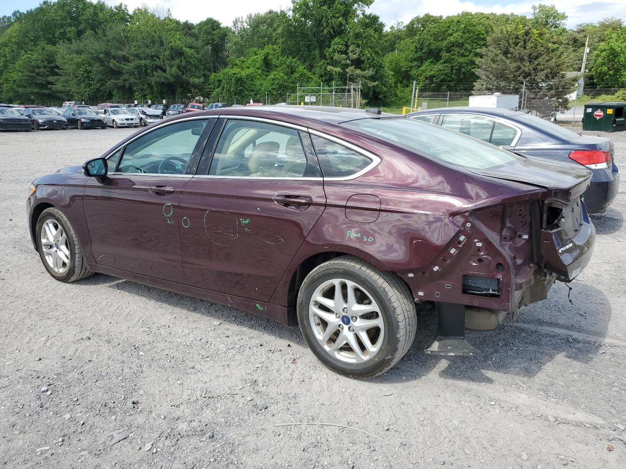 Photo 1 VIN: 3FA6P0HR0DR288509 - FORD FUSION 