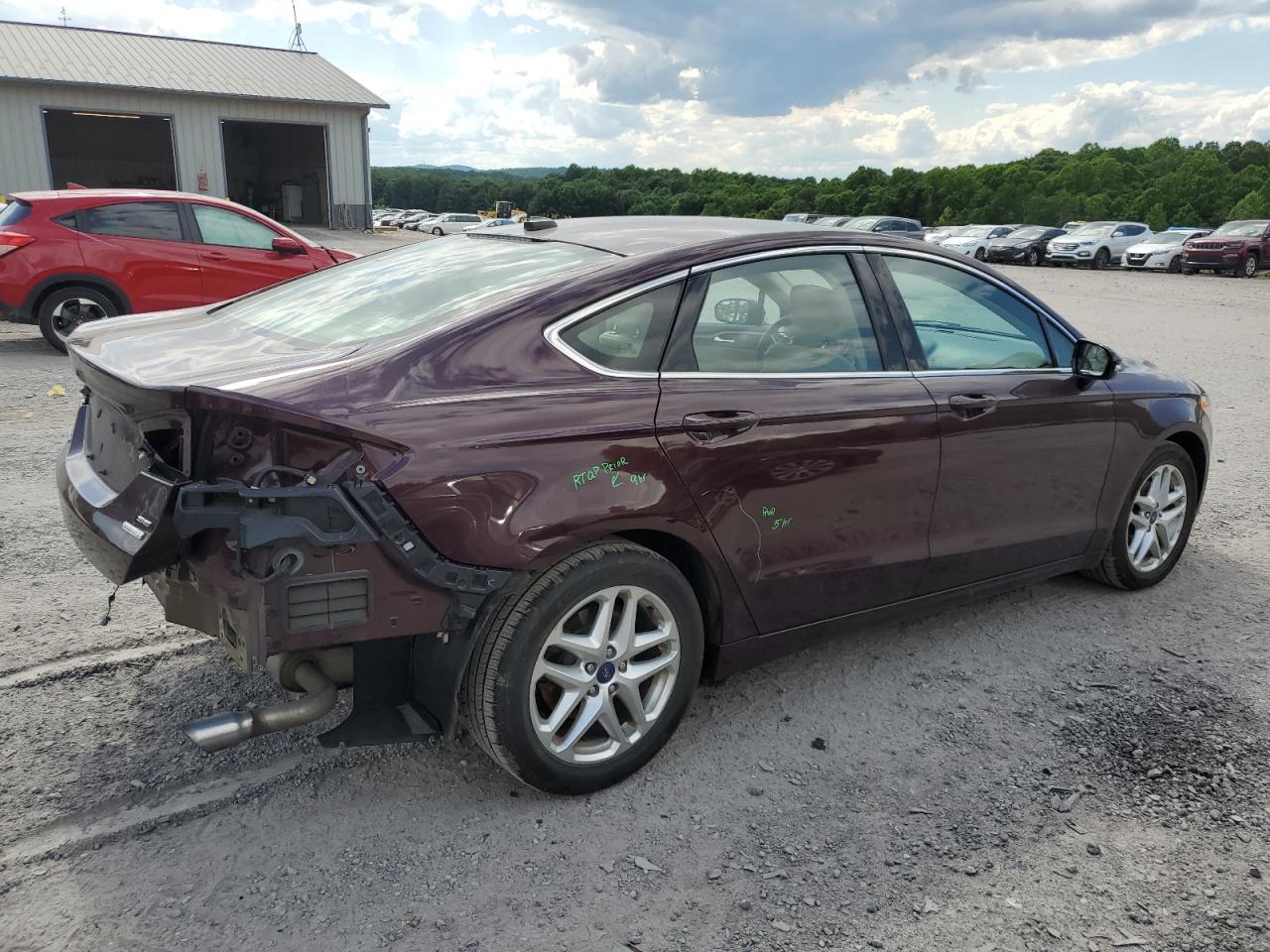 Photo 2 VIN: 3FA6P0HR0DR288509 - FORD FUSION 