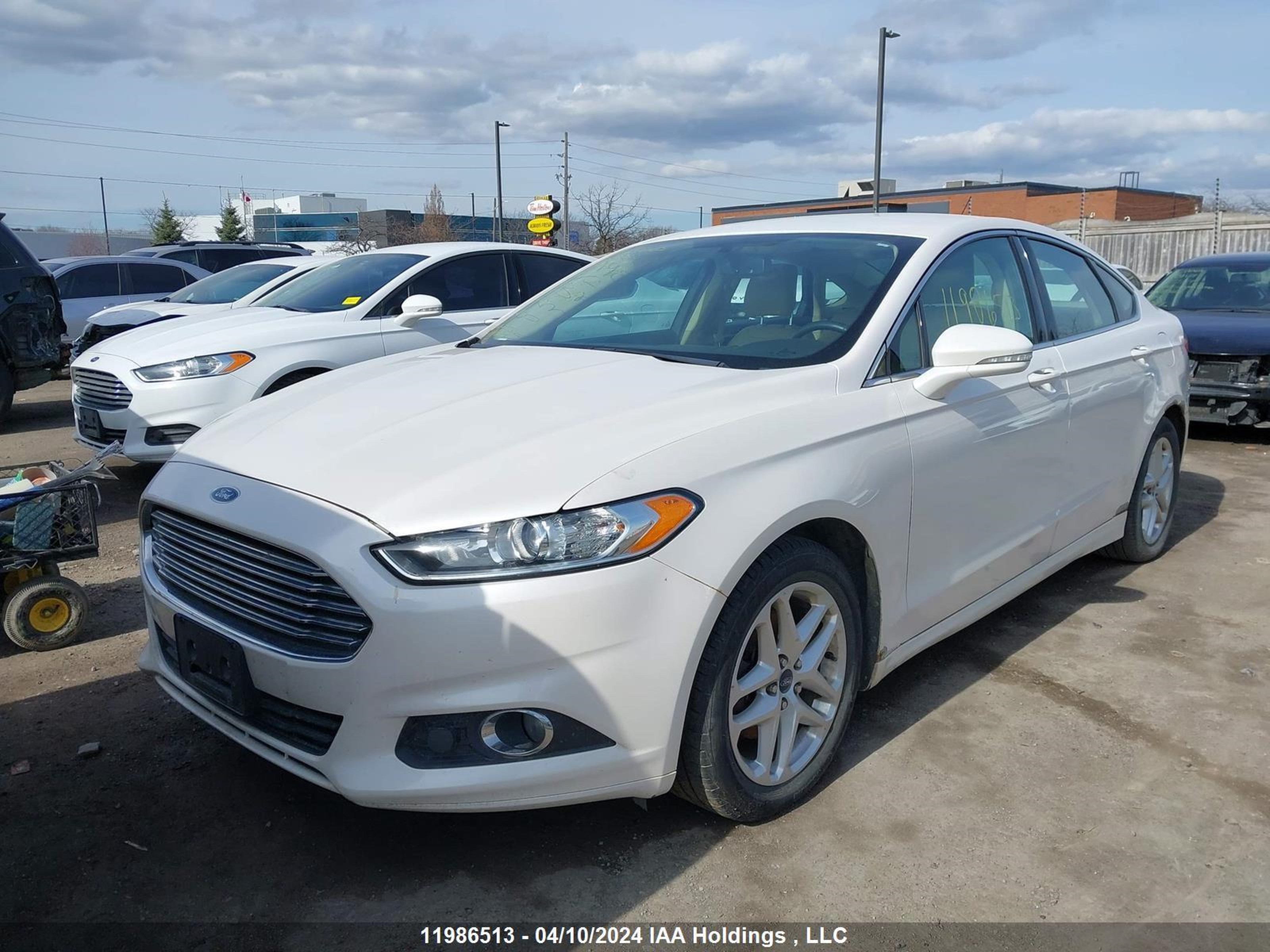 Photo 1 VIN: 3FA6P0HR2DR145383 - FORD FUSION 