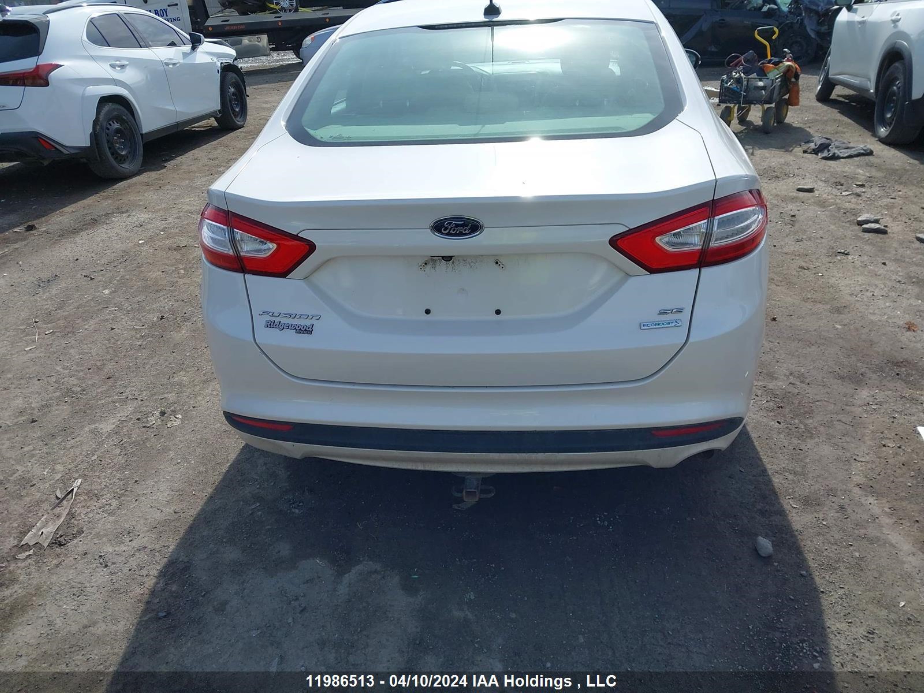 Photo 15 VIN: 3FA6P0HR2DR145383 - FORD FUSION 