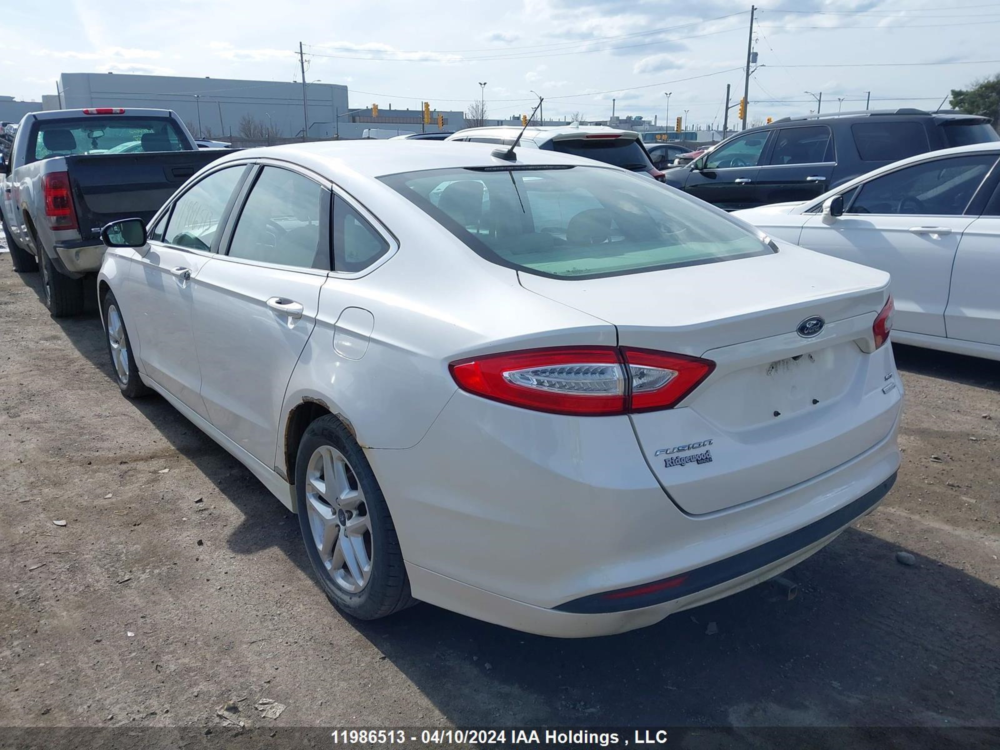 Photo 2 VIN: 3FA6P0HR2DR145383 - FORD FUSION 